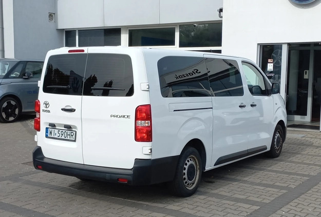 Toyota ProAce cena 99900 przebieg: 190000, rok produkcji 2018 z Złotów małe 172
